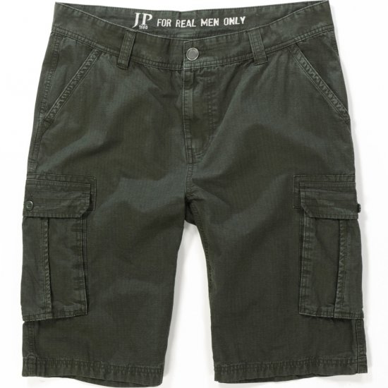 JP1880 Shorts Cargo Bermuda Dark Olive - Pantalones cortos - Pantalones cortos W40-W60