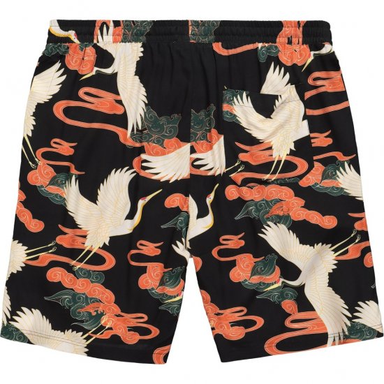 JP1880 Bermuda Shorts Floral All-over Print Black - Pantalones cortos - Pantalones cortos W40-W60