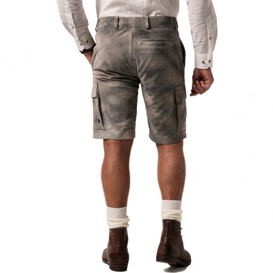 JP1880 Shorts Bermuda Traditional Cowhide Graphite Grey - Pantalones cortos - Pantalones cortos W40-W60