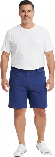 Dobsom Nebraska Pantalones Cortos Azules - Pantalones cortos - Pantalones cortos W40-W60