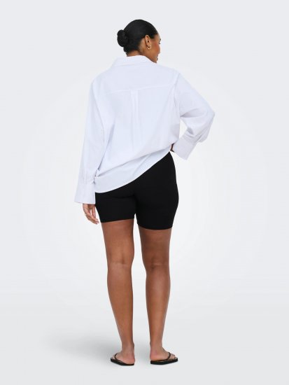 Only Carmakoma Time Shorts Black - Pantalones cortos - 