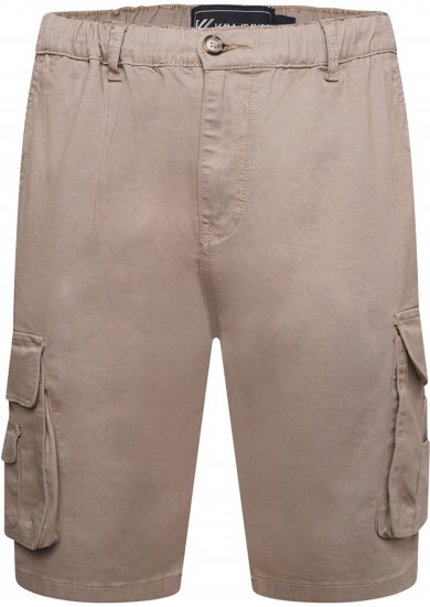 Kam Jeans 3404 Cargo Shorts Beige - Pantalones cortos - Pantalones cortos W40-W60