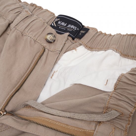 Kam Jeans 3404 Cargo Shorts Beige - Pantalones cortos - Pantalones cortos W40-W60