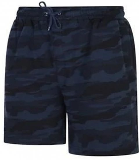 Espionage LW134 Camoflaged Shorts Navy - Pantalones y cortos de chándal - Pantalones y Pantalones cortos de chándal - 2XL-12XL