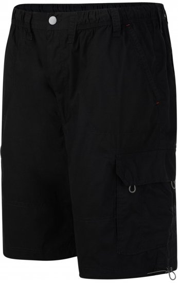 Espionage ST042 Cargo Shorts Black - Pantalones cortos - Pantalones cortos W40-W60