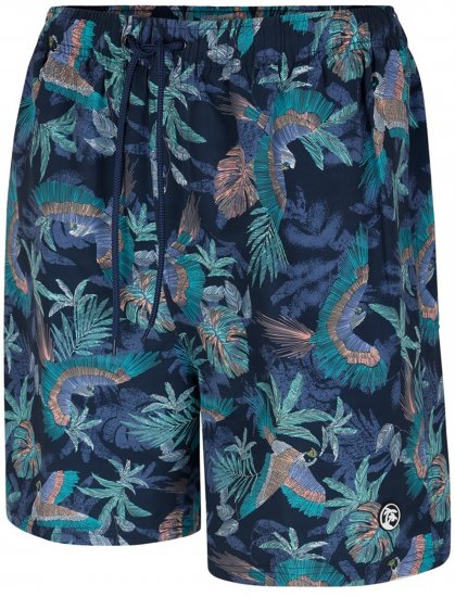 Espionage SW100 Bird Print Swimshorts Blue - Bañadores - Bañadores - 2XL-12XL