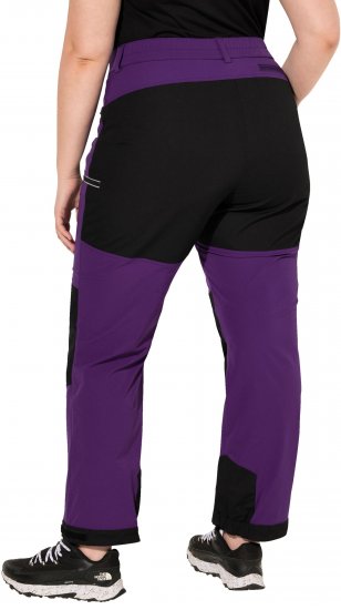 Ulla Popken HYPRAR Multifunctional Durable Inset Trekking Pants Plum - Vaqueros & Pantalones de Mujer Tallas Grandes – Plus Size - 