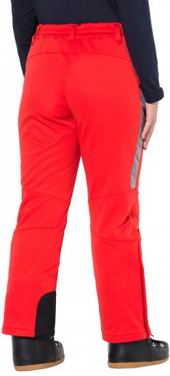Ulla Popken Softshell Trousers Waterproof Zip Pockets Snow Gaiters Salsa - Vaqueros & Pantalones de Mujer Tallas Grandes – Plus Size - 
