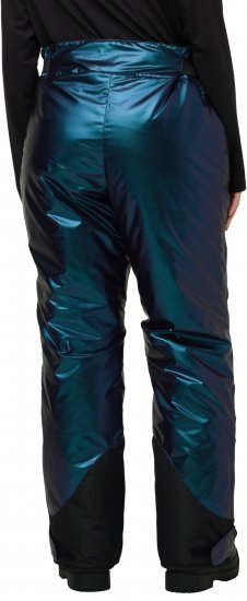 Ulla Popken Ski Pants Water-Repellent Mother-Of-Pearl Velcro Closure Snow Gaiter Blue - Vaqueros & Pantalones de Mujer Tallas Grandes – Plus Size - 