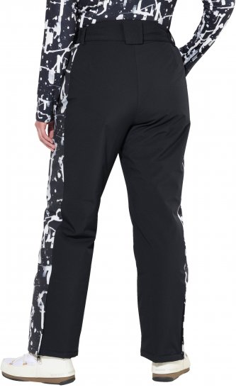 Ulla Popken Hyprar Functional Trousers Waterproof Velcro Closure Snow Gaiter Black - Vaqueros & Pantalones de Mujer Tallas Grandes – Plus Size - 
