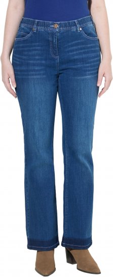 Ulla Popken Stretch Fit Bootcut Jeans Blue Denim - Vaqueros & Pantalones de Mujer Tallas Grandes – Plus Size - 