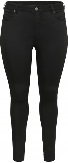 Kaffe Curve Lena Slim Jeans Black Deep - Vaqueros - 
