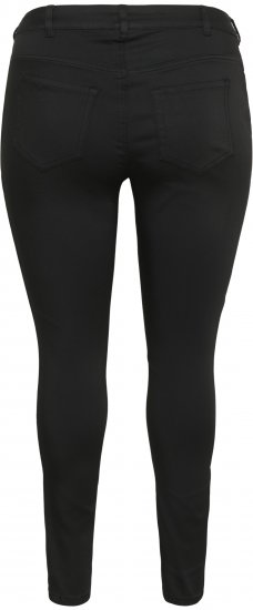 Kaffe Curve Lena Slim Jeans Black Deep - Vaqueros - 