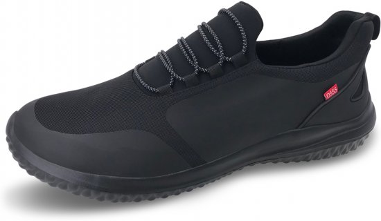 D555 Doncaster Kingsize Hands Free with Faux Laces Black - Zapatillas de deporte - 