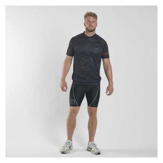 North Latitude Sport Bike Shirt Black - Ropa de ciclismo - 