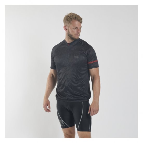 North Latitude Sport Bike Shirt Black - Ropa de ciclismo - 