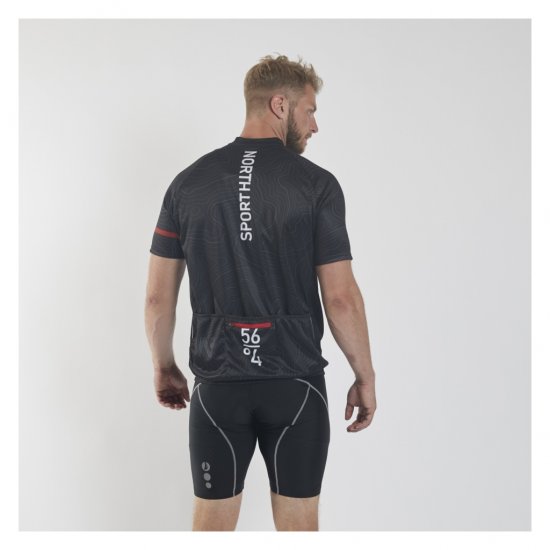 North Latitude Sport Bike Shirt Black - Ropa de ciclismo - 