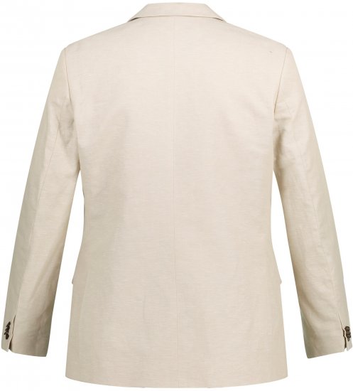 JP1880 Kos Linen Blend Jacket Sand - Trajes - Trajes 2XL-8XL