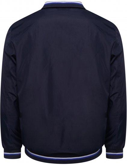 Kam Jeans 444 Premium Harrington Jacket Navy - Chaquetas - Chaquetas Tallas Grandes 2XL-8XL