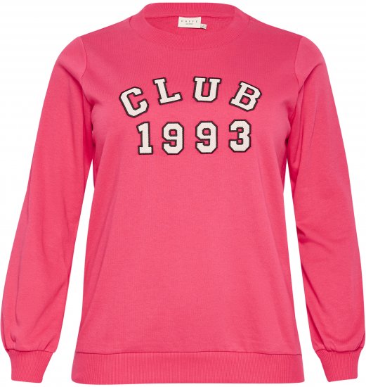 Kaffe Curve Violi Sweatshirt Raspberry Pink - Sudaderas - 