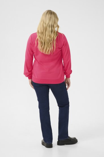 Kaffe Curve Violi Sweatshirt Raspberry Pink - Sudaderas - 