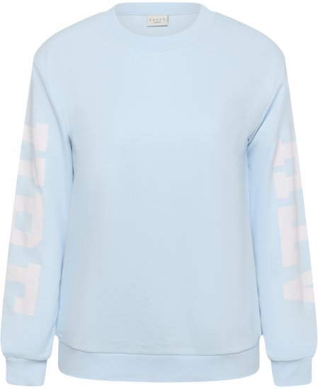 Kaffe Curve Mila Sweatshirt Nantucket Breeze Blue - Sudaderas - 