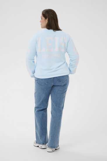 Kaffe Curve Mila Sweatshirt Nantucket Breeze Blue - Sudaderas - 