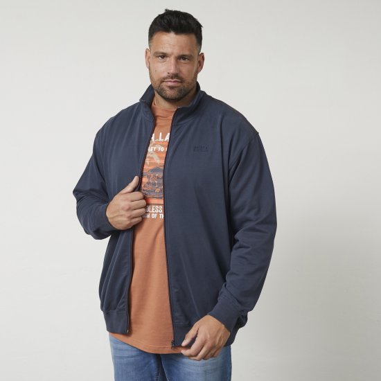 North Latitude 61140 Cárdigan de Sudadera Suave Azul Marino - Sudaderas - Sudaderas 2XL-12XL