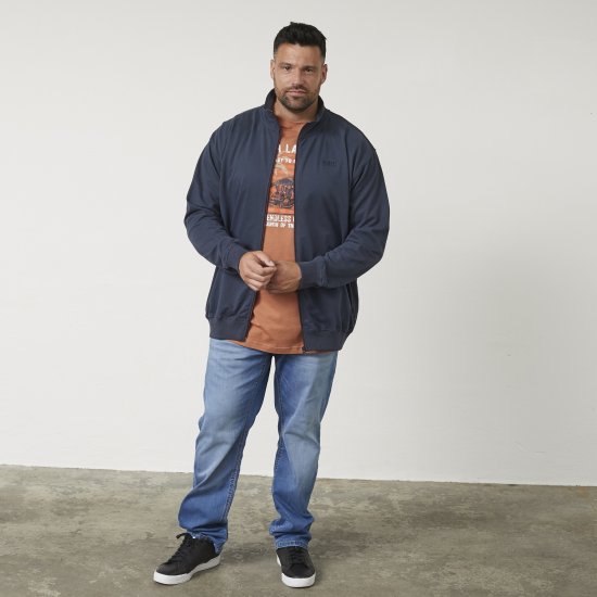 North Latitude 61140 Cárdigan de Sudadera Suave Azul Marino - Sudaderas - Sudaderas 2XL-12XL