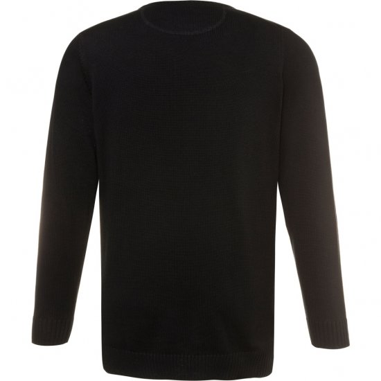 JP1880 Pullover Sweater Black TALL - ROPA DE HOMBRE MT-6XLT - Tamaños de talle alto