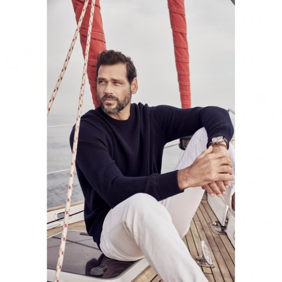 JP1880 Pullover Sweater Dark Navy TALL - ROPA DE HOMBRE MT-6XLT - Tamaños de talle alto