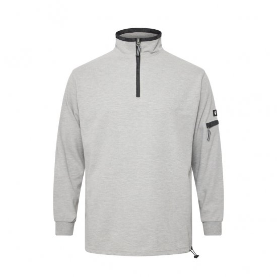 North Latitude Ottoman Sweatshirt Mid Grey - Sudaderas - Sudaderas 2XL-12XL