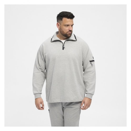 North Latitude Ottoman Sweatshirt Mid Grey - Sudaderas - Sudaderas 2XL-12XL