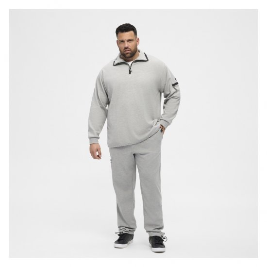 North Latitude Ottoman Sweatshirt Mid Grey - Sudaderas - Sudaderas 2XL-12XL