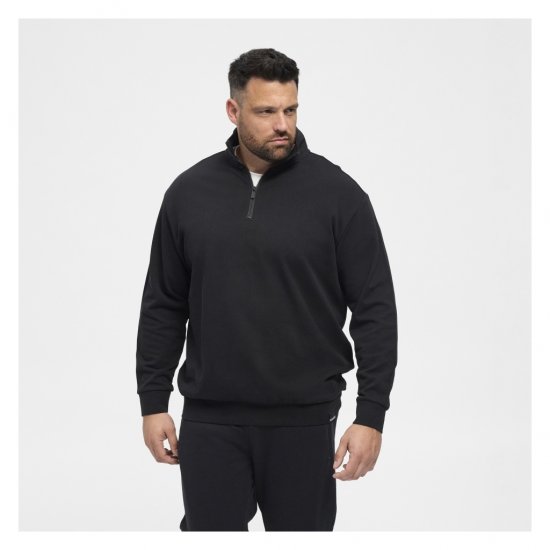 North Latitude Denim Half-Zip Sweatshirt Black - Sudaderas - Sudaderas 2XL-12XL