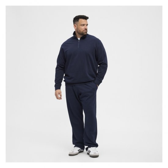 North Latitude Half-Zip Sweatshirt Navy Blue - Sudaderas - Sudaderas 2XL-12XL