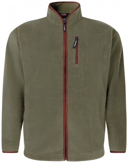 Espionage FL048 Microfleece Jacket Olive Green - Ropa de lana - Ropa de lana 2XL-12XL