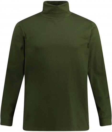 JP1880 Turtleneck Sweatshirt Green - Sudaderas - Sudaderas 2XL-12XL