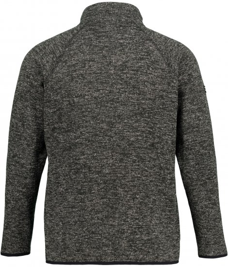 JAY-PI Knitted Fleece Jacket Gray - Chaquetas - Chaquetas Tallas Grandes 2XL-8XL