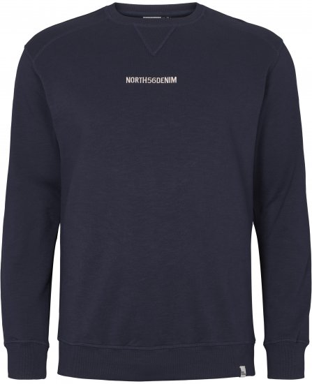 North Latitude Denim Logo Sweatshirt Navy Blue TALL - TALL sudaderas - Sudaderas TALL para hombre alto
