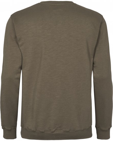 North Latitude Denim Logo Sweatshirt Dusty Olive Green TALL - TALL sudaderas - Sudaderas TALL para hombre alto