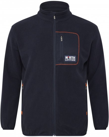 North Latitude 53142 Soft Fleece Jacket Dark Navy - Sudaderas - Sudaderas 2XL-12XL
