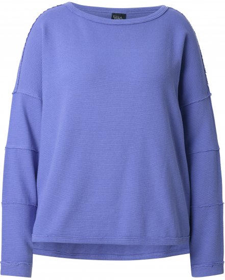 Ulla Popken Inverted Seam Long Sleeve Sweatshirt Lavender - Sudaderas y hoodies - 