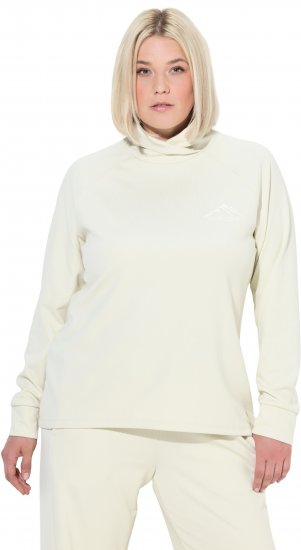 Ulla Popken Antibacterial Sporty Fit Sweatshirt Taupe - Sudaderas y hoodies - 