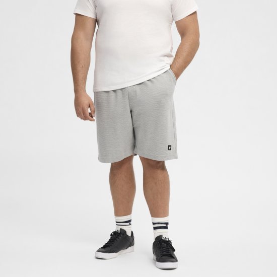 North Latitude Ottoman Sweatshorts Mid Grey - Pantalones y cortos de chándal - Pantalones y Pantalones cortos de chándal - 2XL-12XL