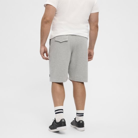 North Latitude Ottoman Sweatshorts Mid Grey - Pantalones y cortos de chándal - Pantalones y Pantalones cortos de chándal - 2XL-12XL