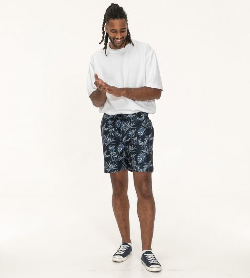 D555 Cleethorpes Hawaii Printed Swimshorts Navy - Bañadores - Bañadores - 2XL-12XL