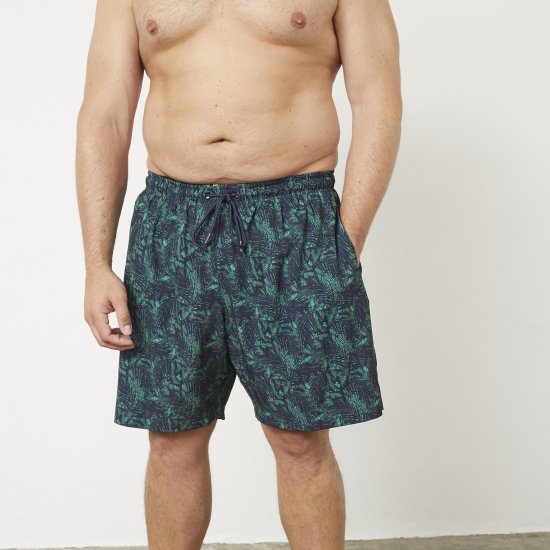 North Latitude 61152 Shorts De Baño Elásticos De 4 Vías Verde - Ropa interior - Ropa interior 2XL-8XL