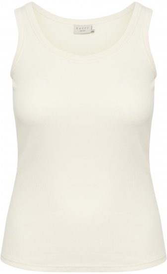Kaffe Curve Carina Top de tirantes Chalk - Camisetas - 