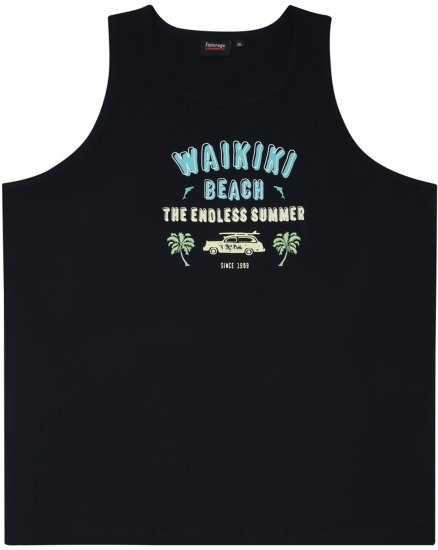 Espionage T405 Waikiki Tanktop Navy - Camisetas sin mangas - Camisetas sin mangas 2XL-12XL